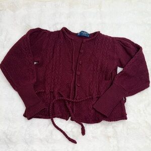 Vintage 100% Lambswool Kenneth Gordon Lady Leighton Cardigan